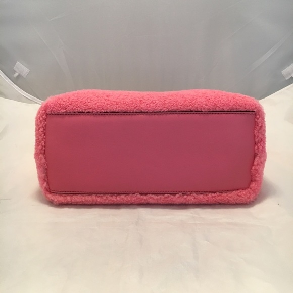 Sale Authentic Fendi By The Way Shearling satchel - Picture 3 of 8